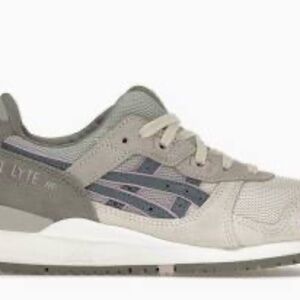 Asics Gel Lyte III OG Smoke Gray Athletic Shoes Sz 11